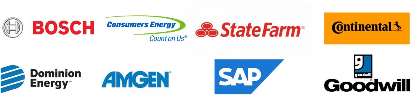 Procter & Gamble, Palladium, Vitesco Technologies, EAE Business School and other companies that use EasyVirtualFair