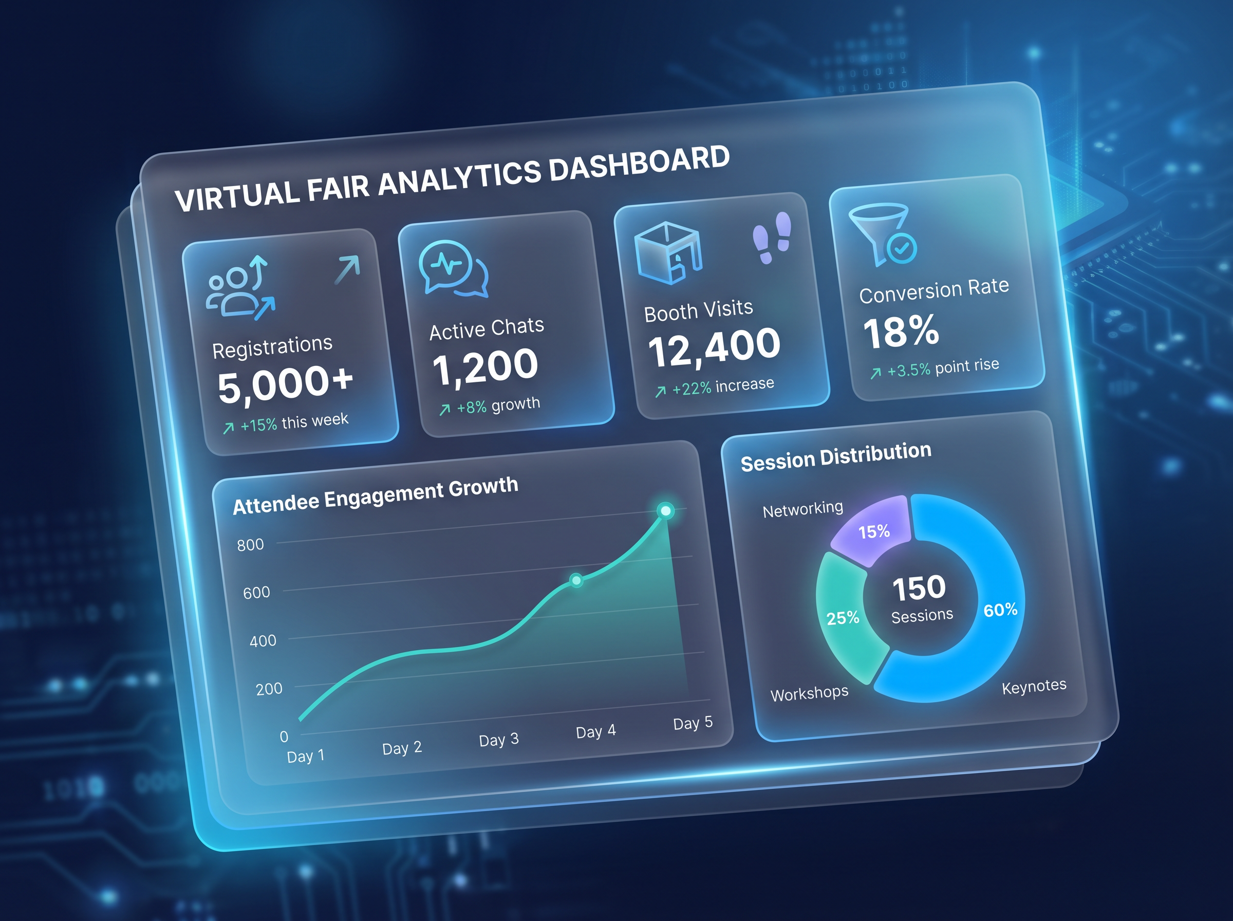 Virtual fair analytics dashboard